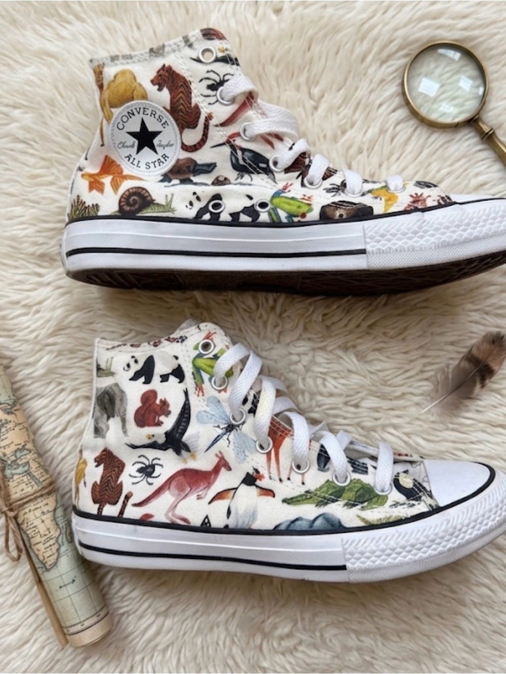 Converse Chuck Taylor All Star Science Class zoological print